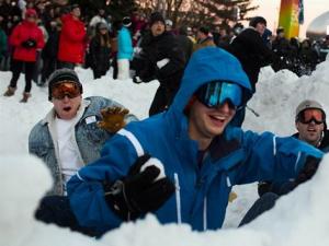 西雅圖近6000人打雪仗刷新吉尼斯紀(jì)錄